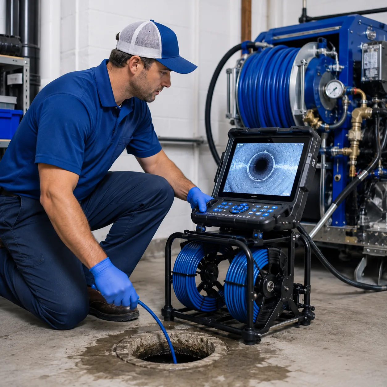 Drainage restoration professionals serving Riverdale, MI